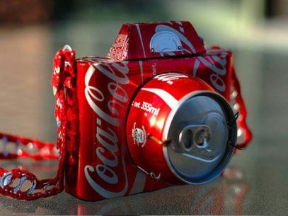 camera-art-arts-ideas-recycled-art-coca-cola-photography-creativity-best-free-online